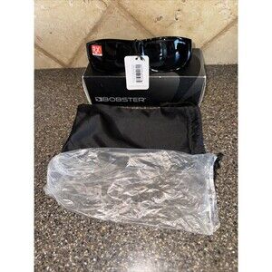 Bobster Defector Sunglasses Black w Smoked Lenses Street Series RX EDEF001AR New